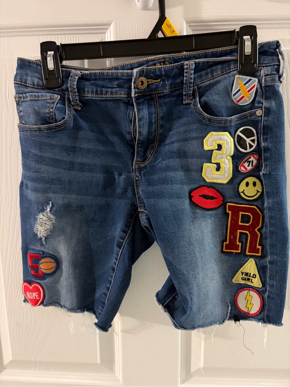 Arizona Jean Company Blue Denim Shorts with Red Tag